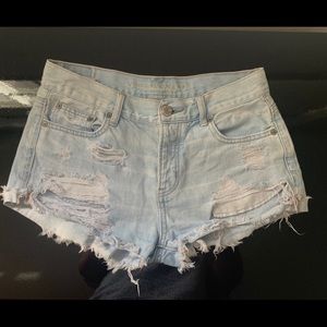 American Eagle Jean shorts.